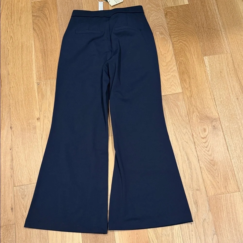 HALARA Navy‎ flare leg Women's trouser Pants small